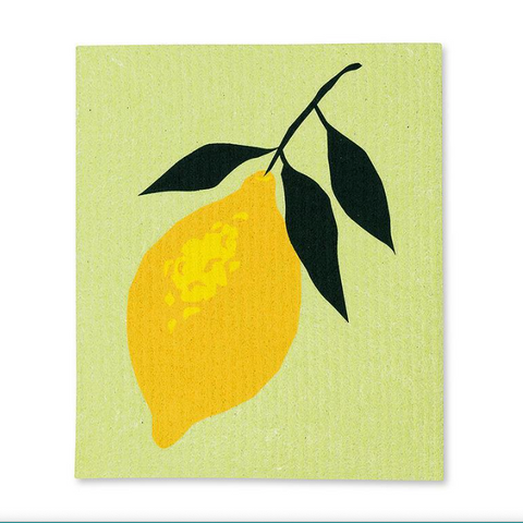 Lemons | Swedish Dishcloth 2 Pack