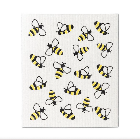 Bee & Beehive | Swedish Dishcloth 2 Pack