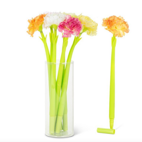Wobbly Carnation Pen | Assorted