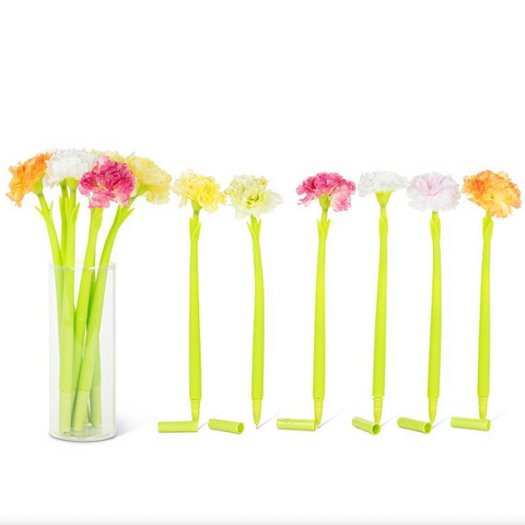 Wobbly Carnation Pen | Assorted