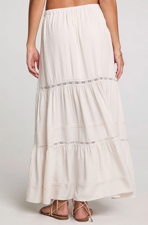 Jaycee Midi Skirt - Salt
