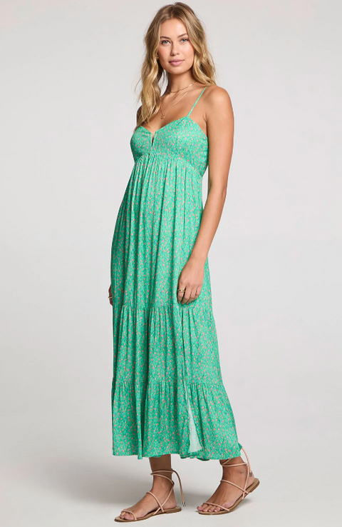 Seren Midi Dress - Jade