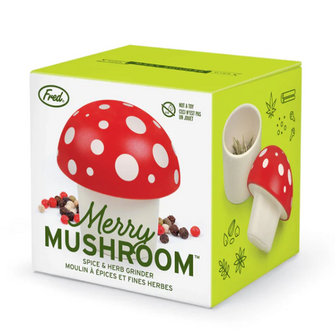 Merry Mushroom Herb Grinder