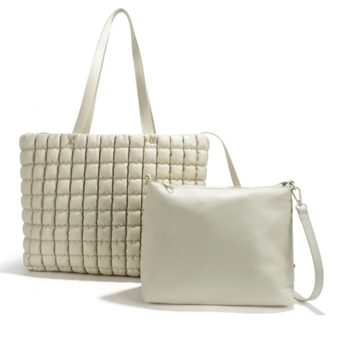 The 'REVERSIBLE GEM' Tote #7077 | Vanilla