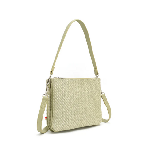 The 'SANDRINE' Shoulder / Crossbody #7261 | Light Green
