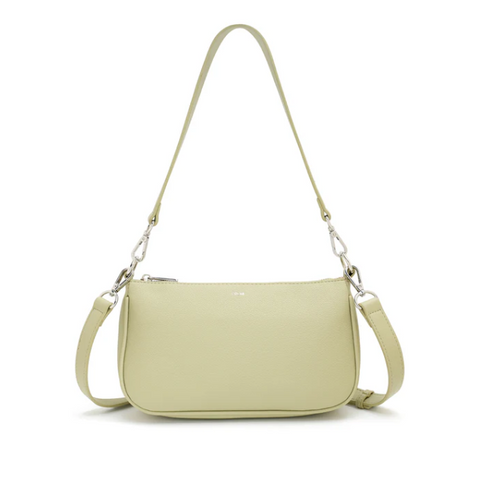 Louve 'Chloe' Baguette Crossbody #6889 | Light Green