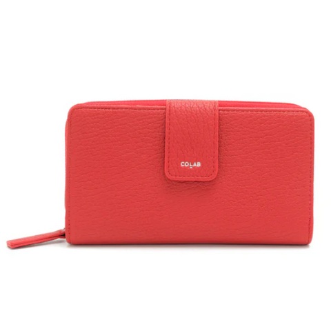 The ‘REAU’ Large Wallet #7169 | Cherry Red