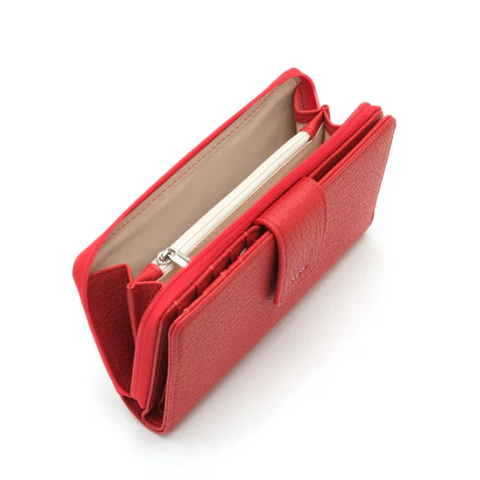 The ‘REAU’ Large Wallet #7169 | Cherry Red