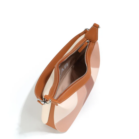 The 'JIA' Shoulder Bag Crossbody #7363 | Taupe Mix