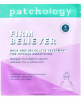 Product page for 'Firm Believer' from patchology on a website.