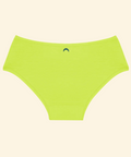 Green underwear on a beige background