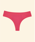Pink thong on a beige background