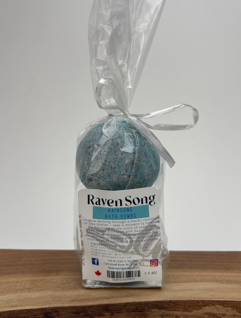 Rainsong 2-Pack Bath Bomb | Sea Salt + Agave + Vetiver