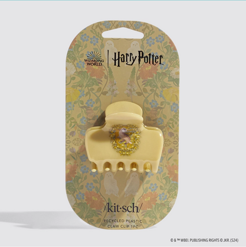 Claw clip with floral design packaging featuring 'Harry Potter' branding.