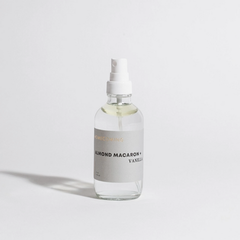 Clear bottle with a white cap on a light gray background