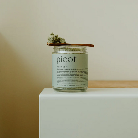Refresh Menthol Salt Body Scrub | 435g Jar or 150g Pouch