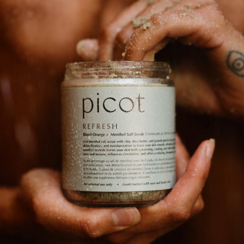 Refresh Menthol Salt Body Scrub | 435g Jar or 150g Pouch