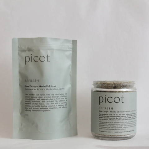 Refresh Menthol Salt Body Scrub | 435g Jar or 150g Pouch