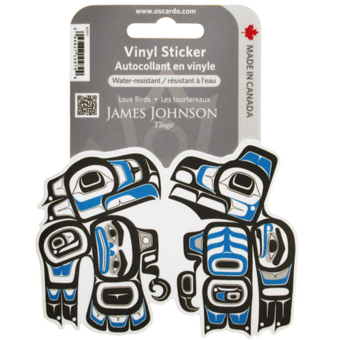 James Johnson - Love Birds | Vinyl Sticker