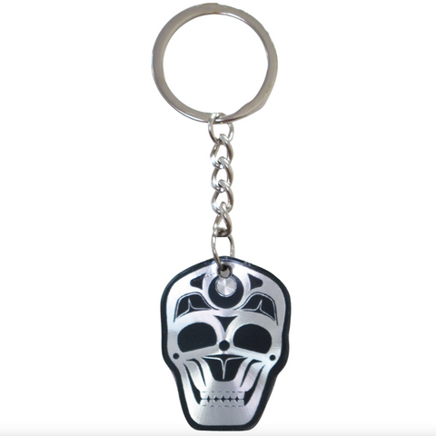 James Johnson - Skull | Metallic Key Chain