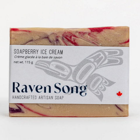 Soapberry Ice Cream Soap | Wild Berries + Fireweed