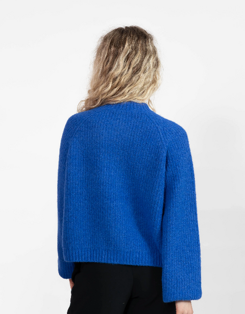 Esther Short Cardigan | Cobalt Blue
