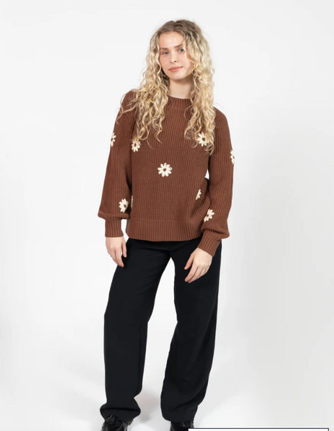 Daisy Sweater | Chestnut