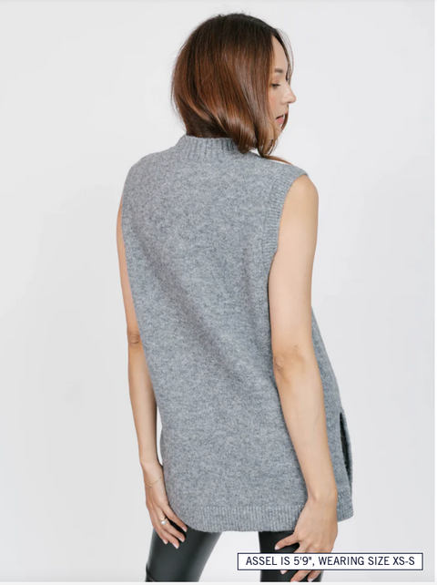 Charlie Sweater | Tunic Grey