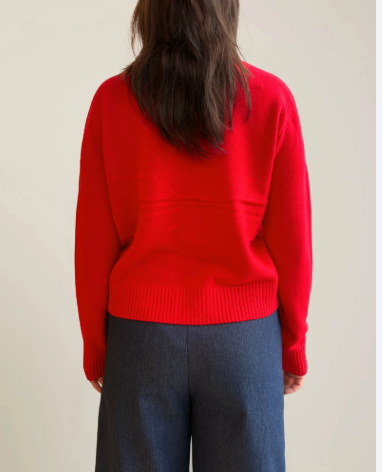 Ally Sweater | Red