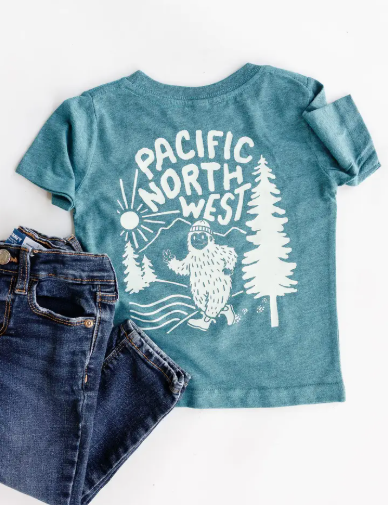 Toddler T-Shirt | Pacific Northwest Sasquatch Bigfoot