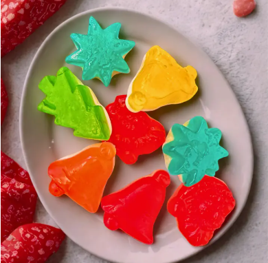 Christmas Little House Ornaments Gummy Candy | Set of 3