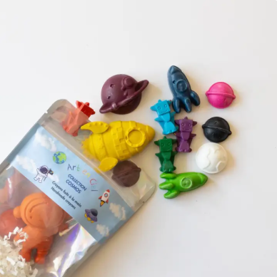 Handmade Crayons - Cosmos Theme