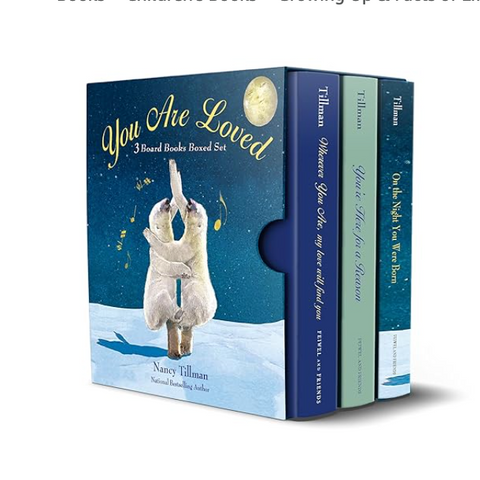 Set of board books titled 'You Are Loved' with a polar bear illustration on the cover.