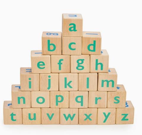 Mentari Toys | Alphabet Spelling Blocks