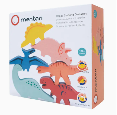 Mentari Toys | Happy Stacking Dinosaurs