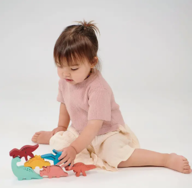 Mentari Toys | Happy Stacking Dinosaurs