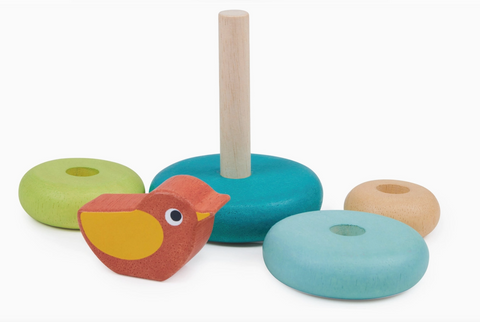 Mentari Toys | Stacking Tree with Bird