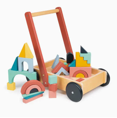 Mentari Toys | Bambino Block Trolley