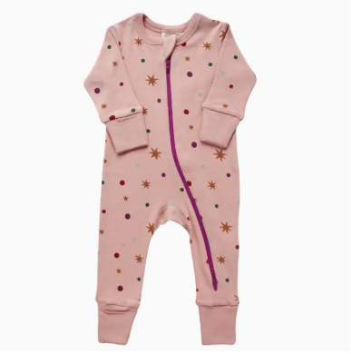 2 Way Zip Romper | Confetti