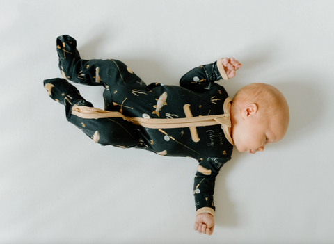 Footed Sleeper | Gone Fishing