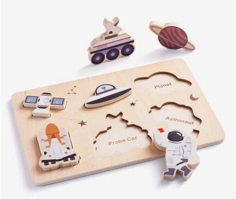 Wooden Puzzle | Space Adventure