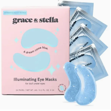 Blue Illuminating Under Eye Masks | 24 Pairs
