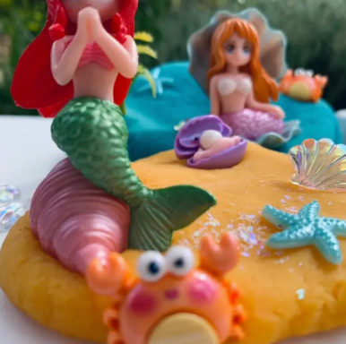Playdough Kit | Mermaid Cove