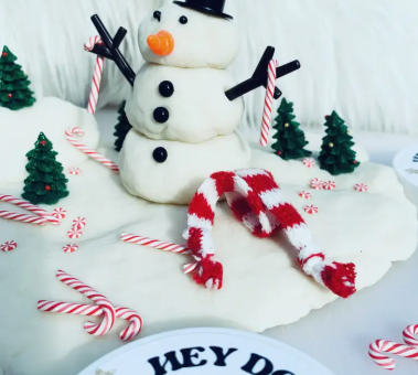 Playdough Kit | Frosty Friends Snowman