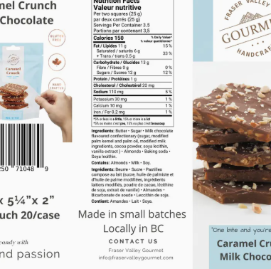 Caramel Crunch 90G | Milk Chocolate