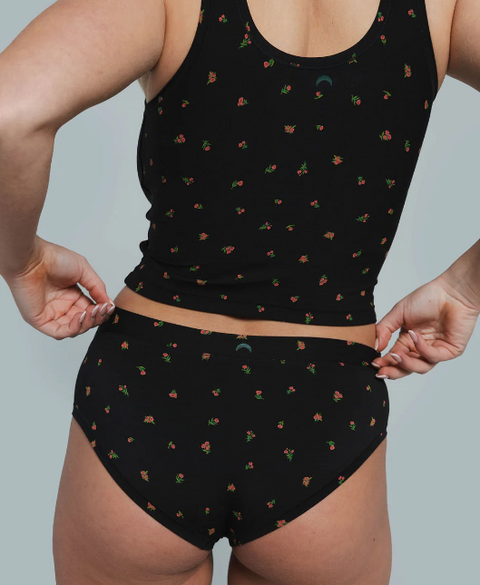 Cheeky Underwear | Midnight Rose