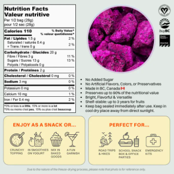 Yogurt Crunch | Freeze Dried Dragon Fruit