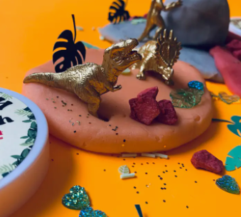 Playdough Kit | Jurassic Heart