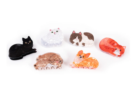 Assorted Hair Clips | Raining Cats & Dogs Mini