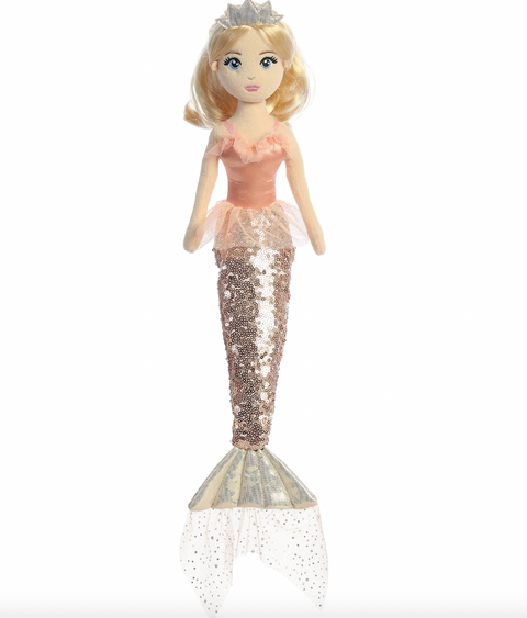 Mermaid Plush Doll | Tutu Sparkles Jasmine